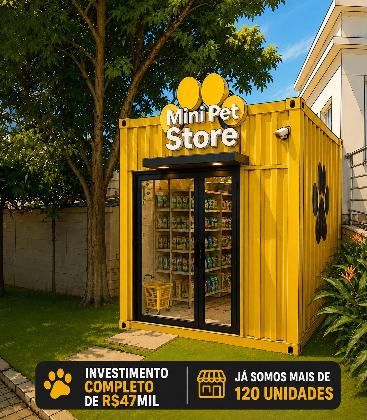 Loja autônoma Mini Pet Store